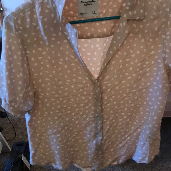 Patterned button-up blouse - Picture 4 of 4
